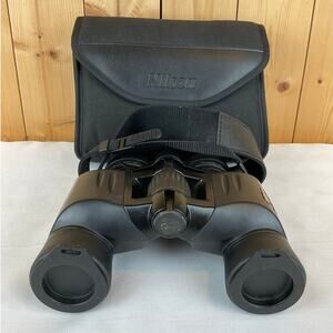 Nikon Action EX Binoculars 7x35, Waterproof - Black w/ Case